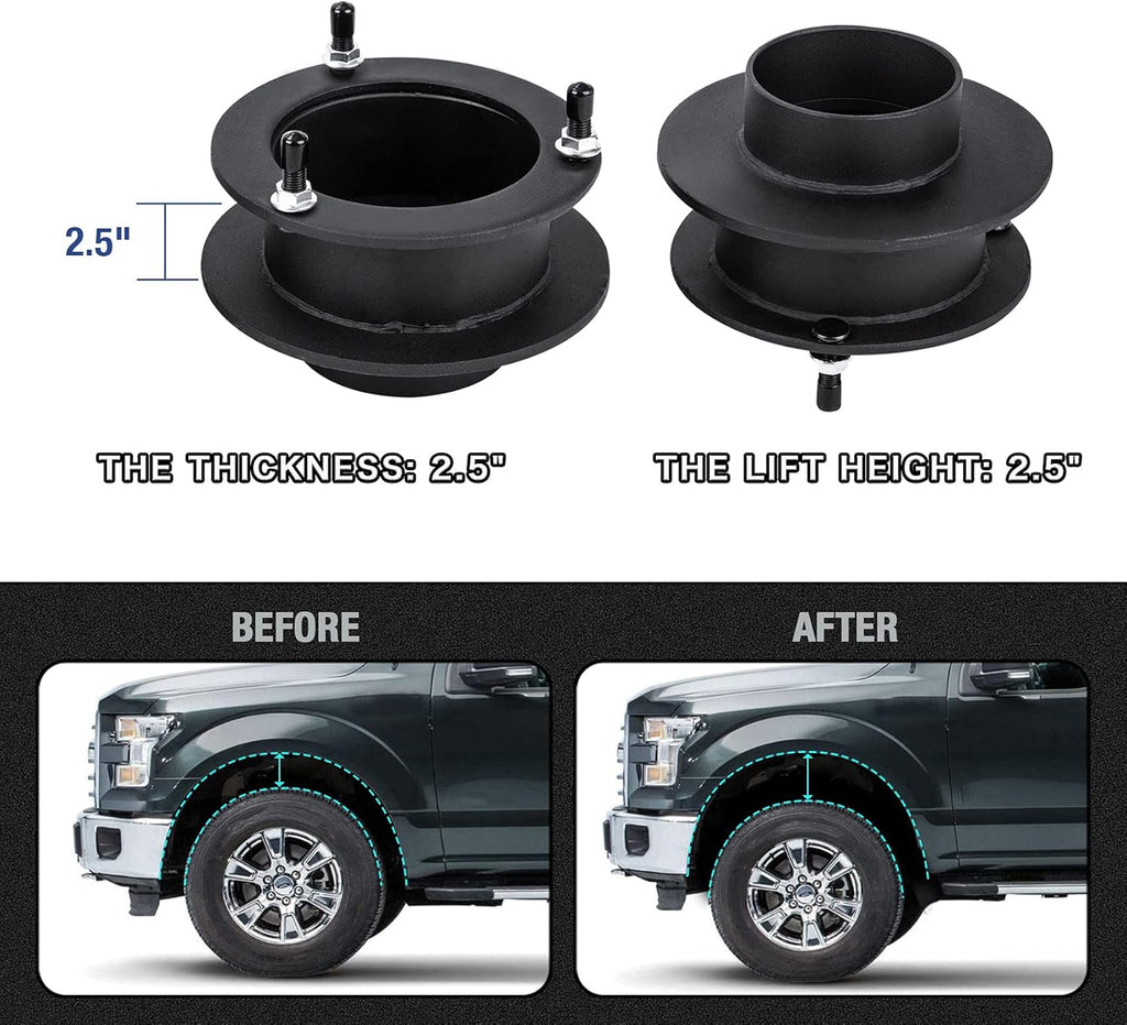 2.5" Front Leveling Lift Kits Pack of 2 H448297
