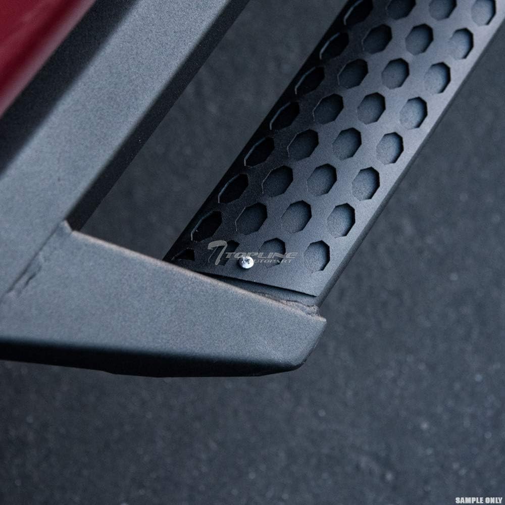 Matte Black Nerf Bars Running Boards for Chevy Colorado GMC Canyon Crew Cab O76050