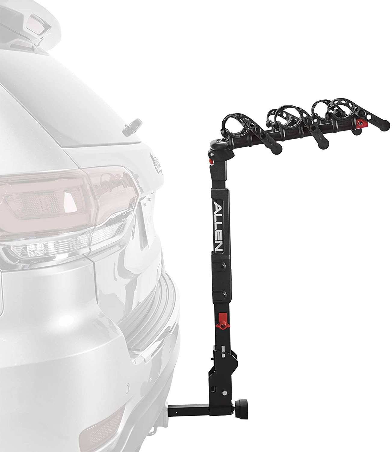 Black 3-Bike Carrier for 2 in. and 1 1/4 in. Hitch Y454760