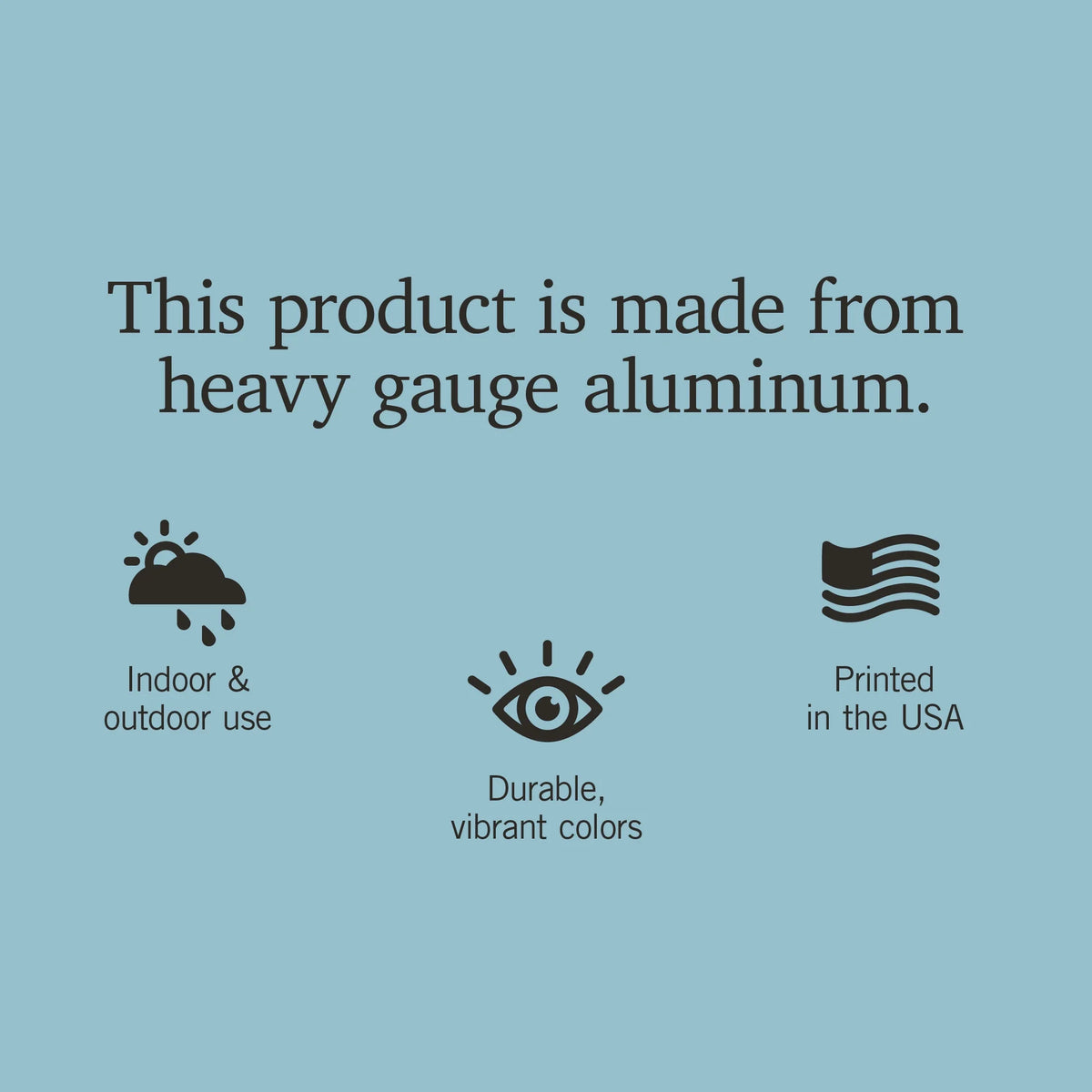 12x18 Aluminum Metal Sign Decor E812758