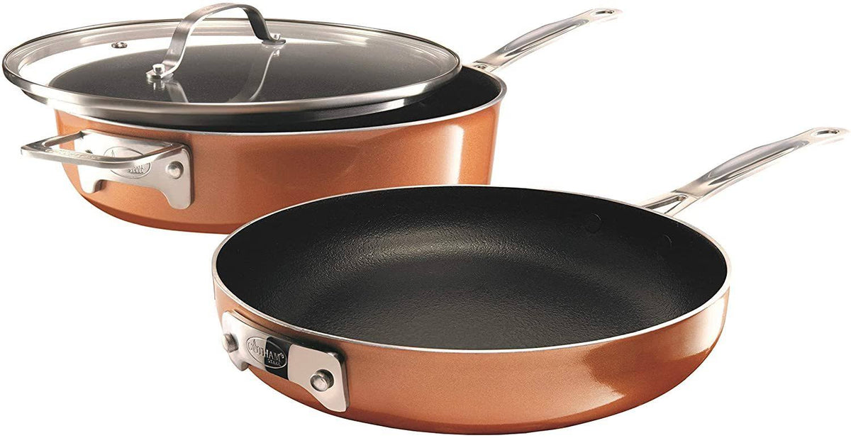 3-Piece Nonstick Cast Texture Cookware Set M6933