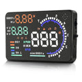 Multi Color 5.5 inches Car HUD Head up Display with OBDII Interface, Pack of 2 V5808