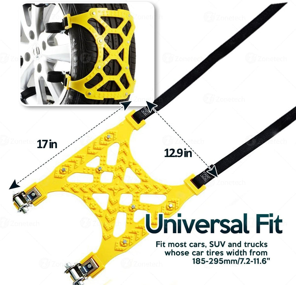 Car Mud Snow Chains Pack Of 6 O824