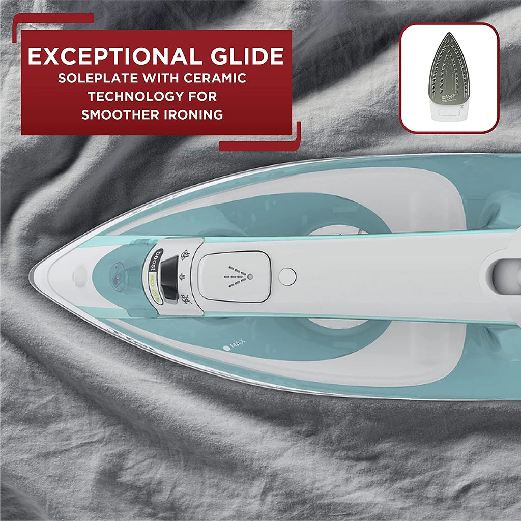 1400W Steam Iron with Ceramic Soleplate W625899