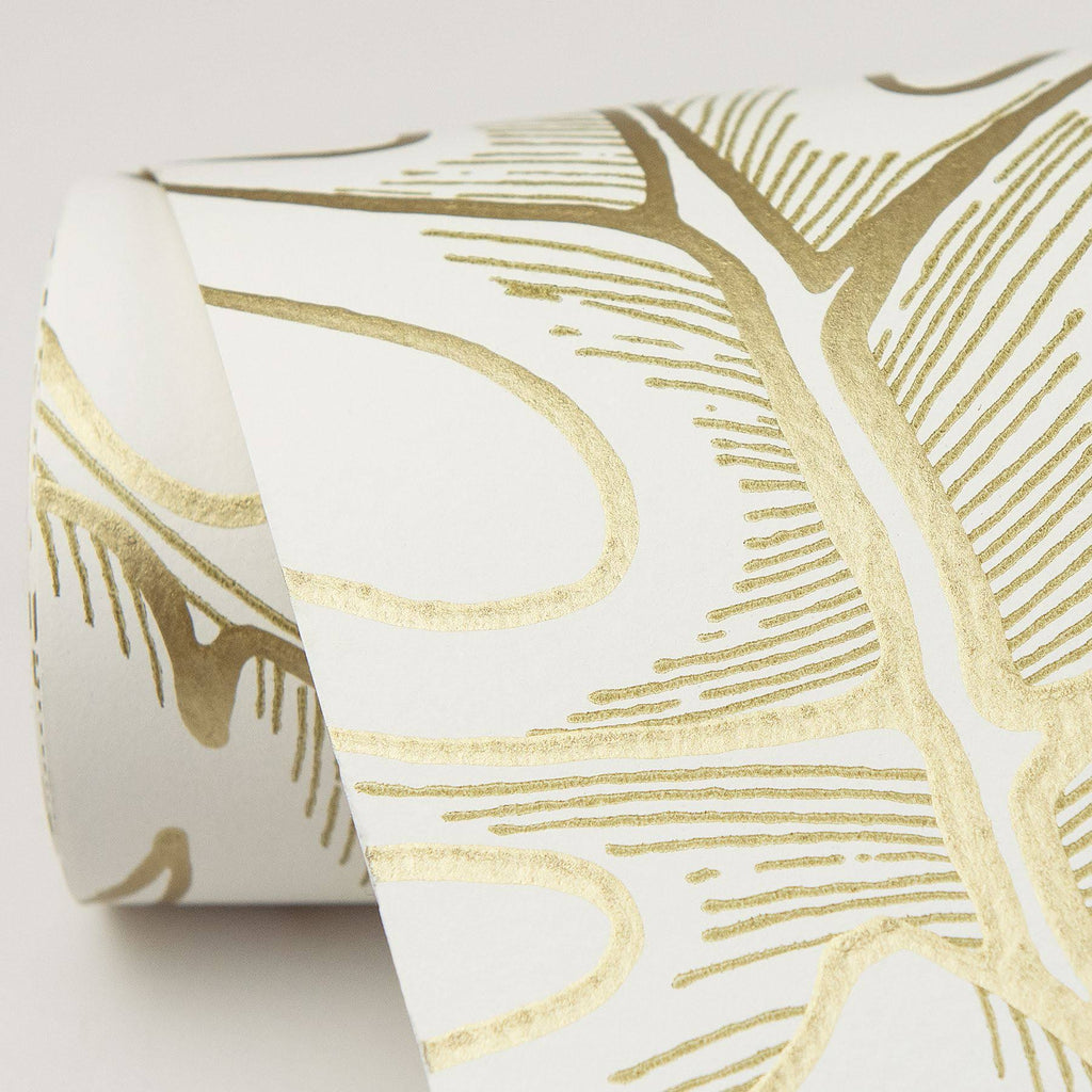 Botanical Wallpaper - Gold Q825604