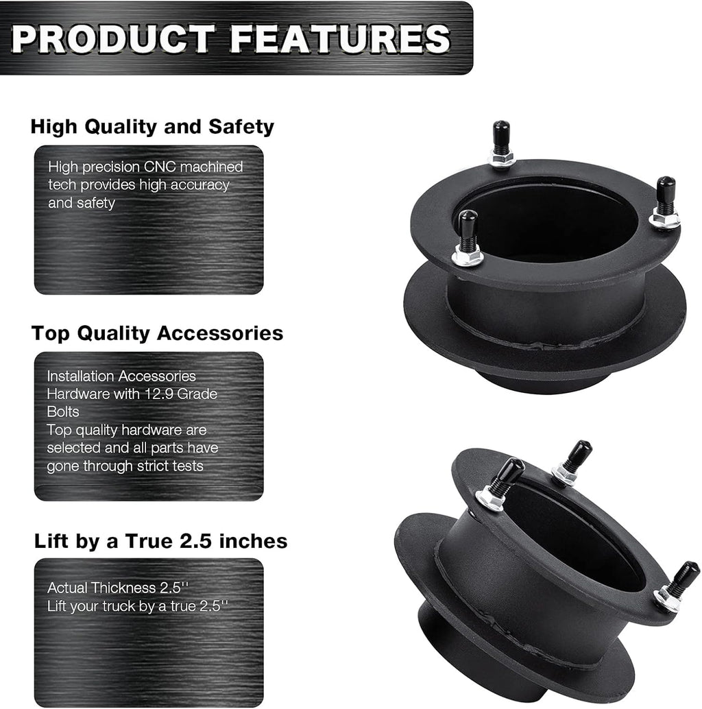 2.5" Front Leveling Lift Kits Pack of 2 H448297