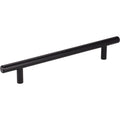 10-Pack 128 mm Center-to-Center Matte Black Cabinet Bar Pull E7473