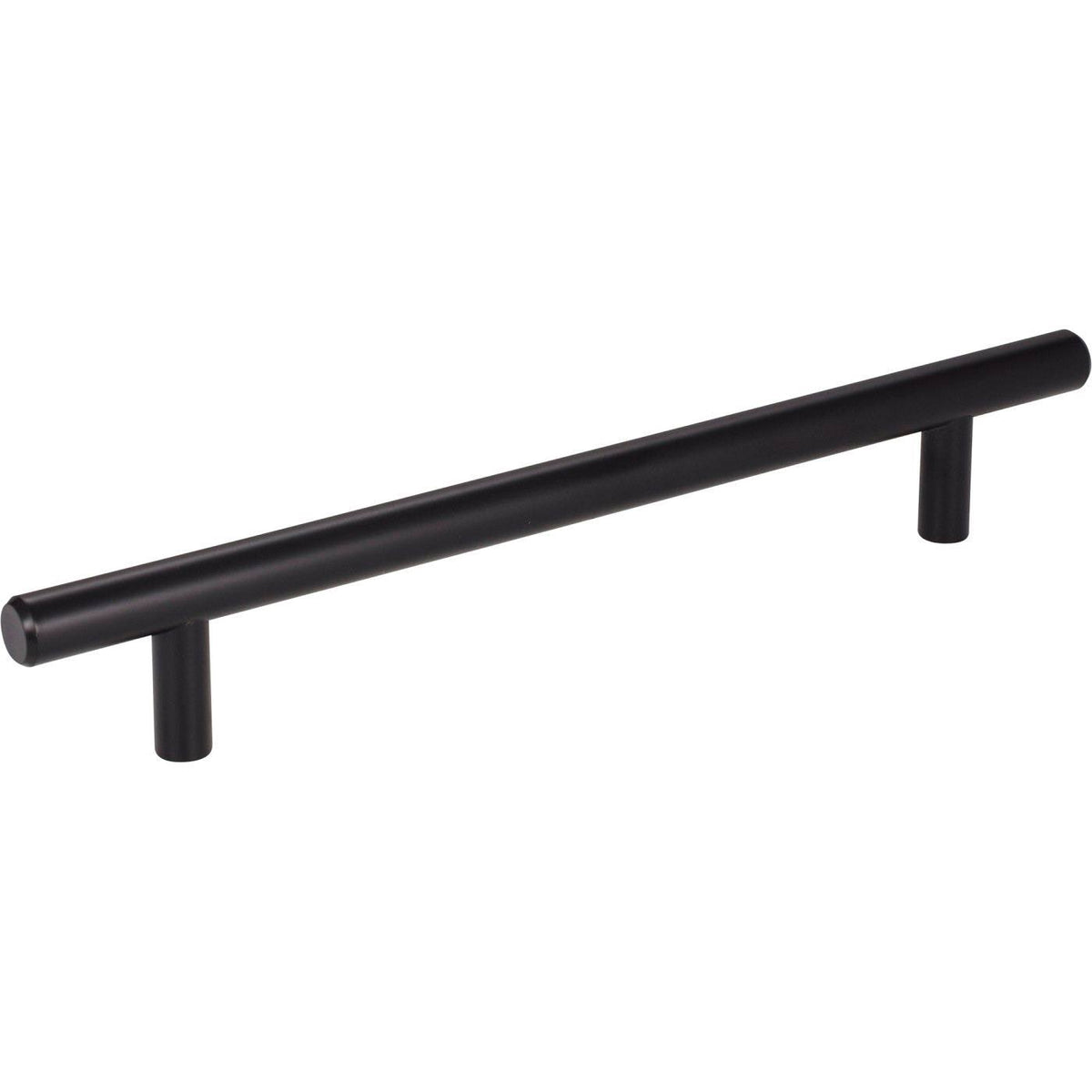 10-Pack 128 mm Center-to-Center Matte Black Cabinet Bar Pull E7473