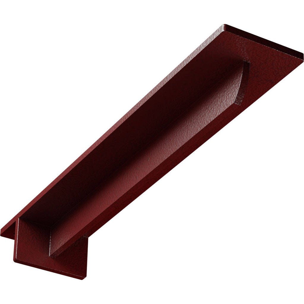 Hammered Bright Red Steel Bracket I8659