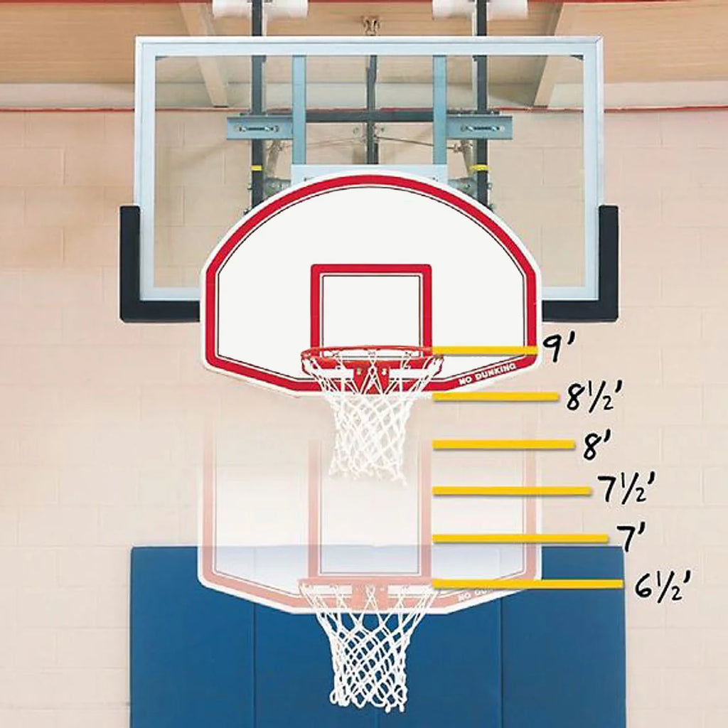 6-in-1 Adjustable Youth Basketball Goal L760619