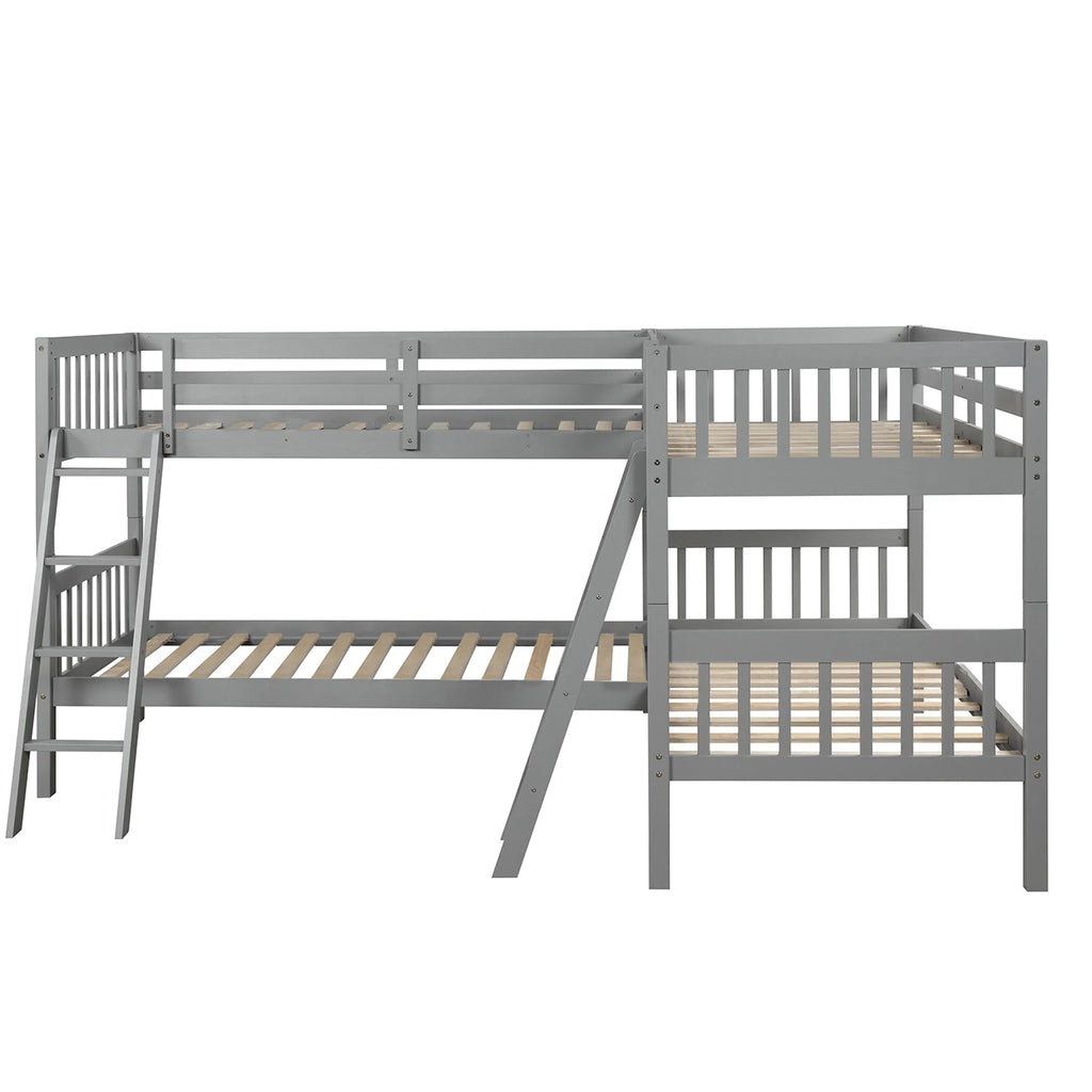 Twin L-Shaped Bunk Bed N865172