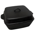 12-Quart Seasoned Cast Iron Roaster with Lid R378988