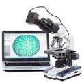 40X-2000X LED Binocular Compound Microscope with 14MP Camera V8125