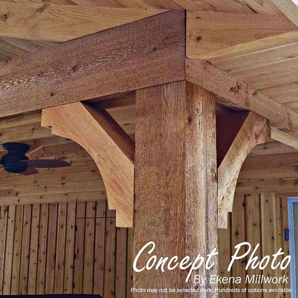 Traditional Smooth Brace, Western Red Cedar G4462