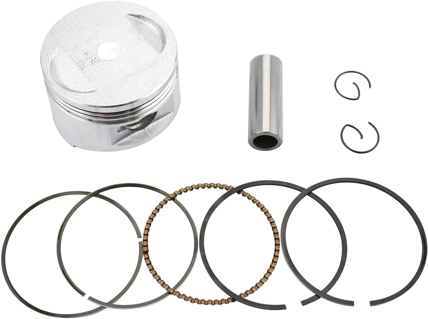 57.4mm Big Bore Cylinder and Cylinder Head Rebuild Kit for 4 Stroke GY6 150cc Engine H834118