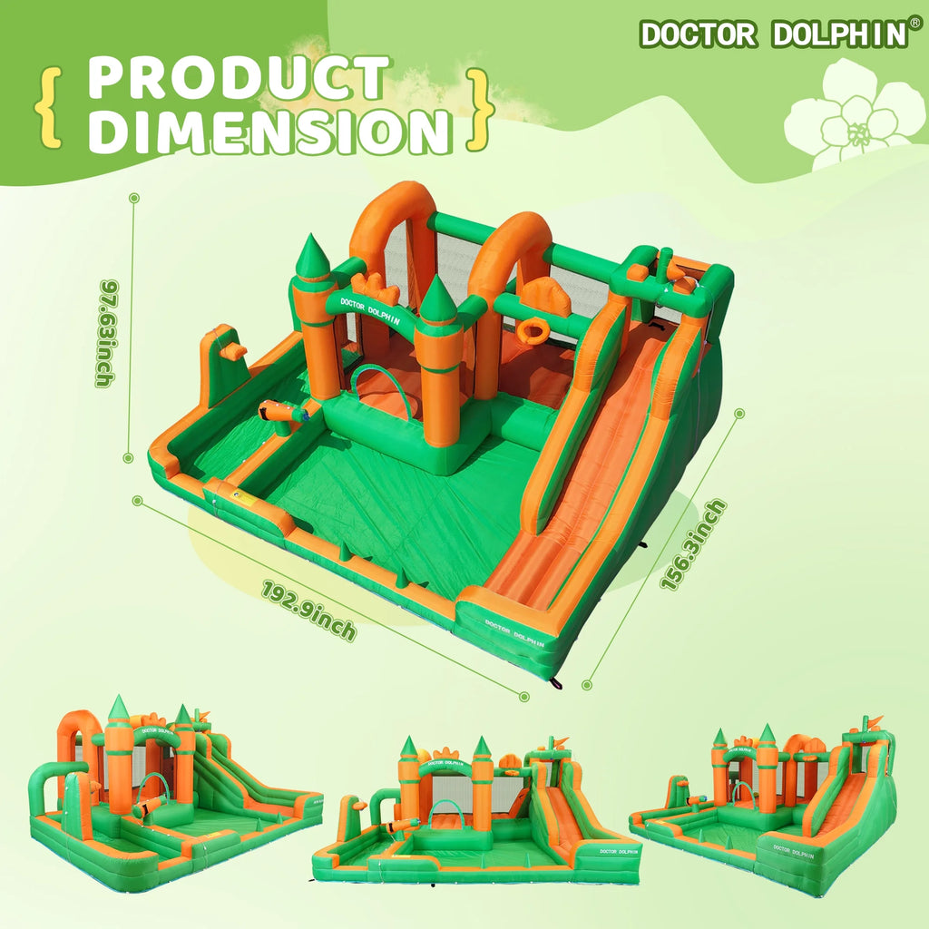 Inflatable Water Slide Bounce House with Blower M119722