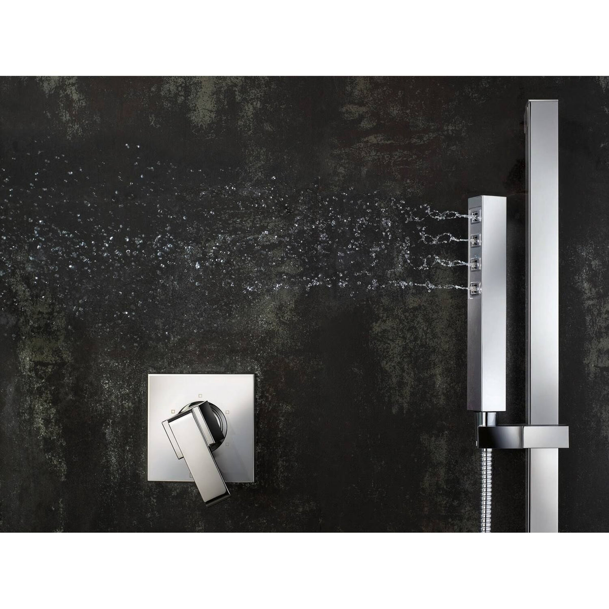 Chrome Slide Bar Hand Shower M616