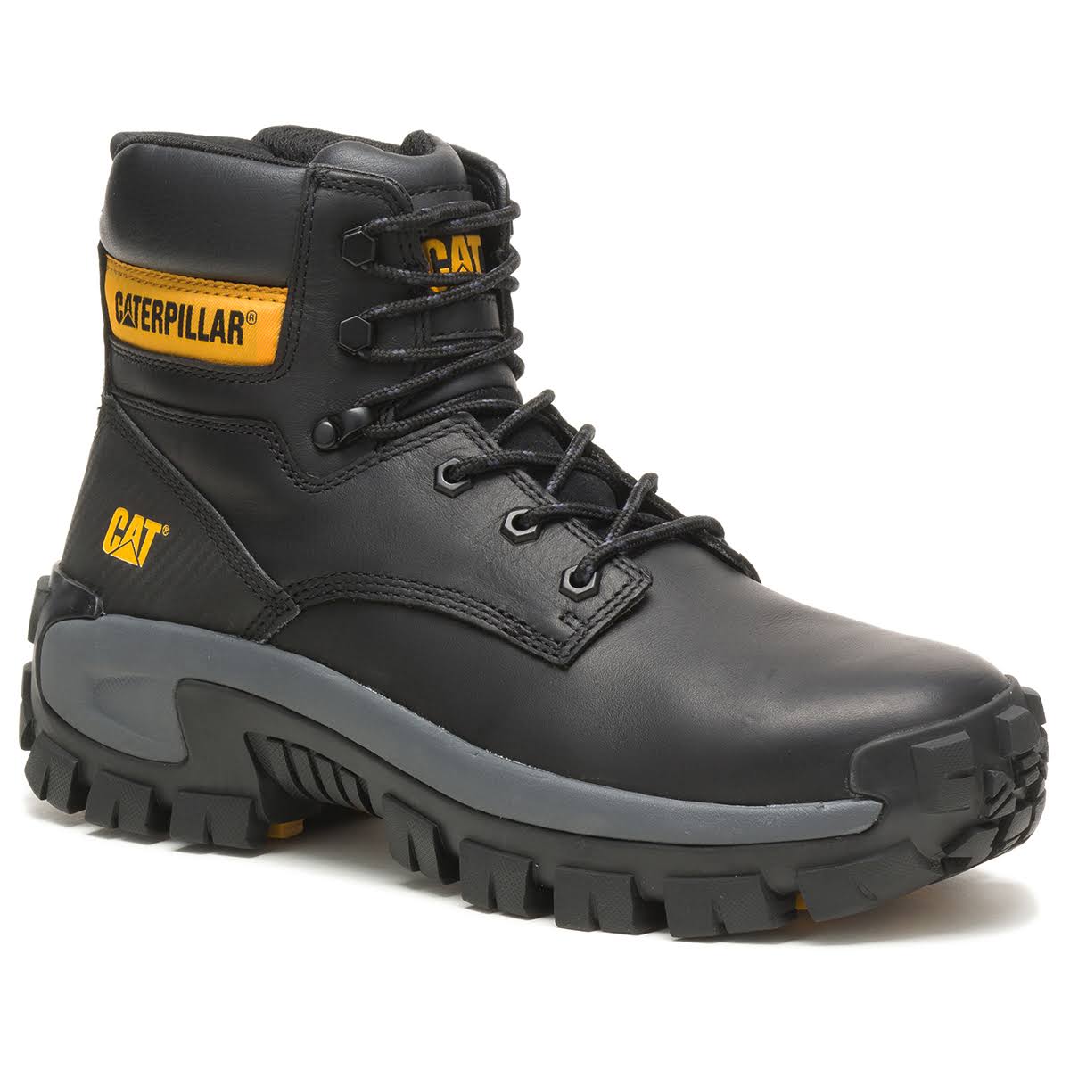 Black Steel Toe Boots K5526