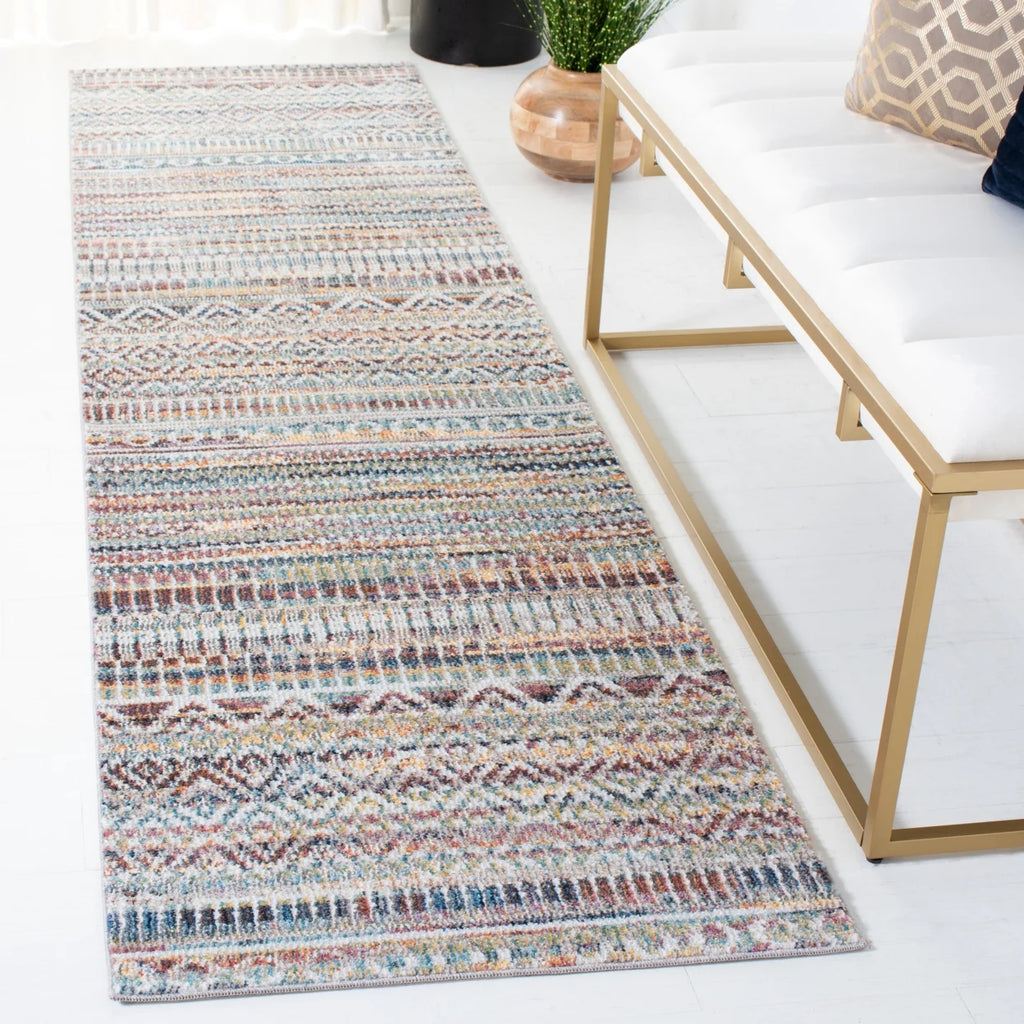 Rust / Gold Rug W7421