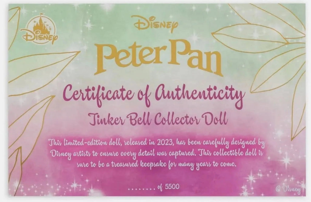 Tinker Bell Doll Peter Pan Q859