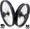 21/19 Mx Casting Dirtbike Wheels Black Hub Q651011