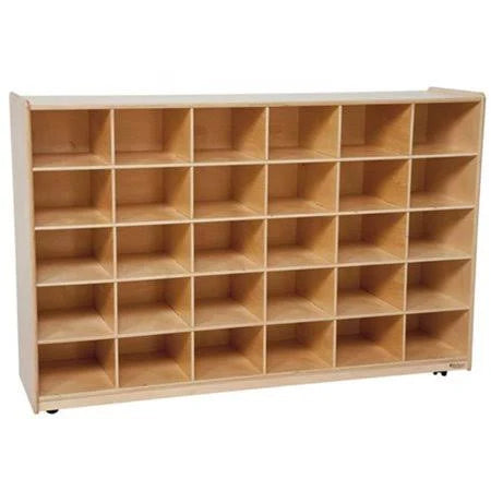 30 Tray Storage with Orange Trays S868