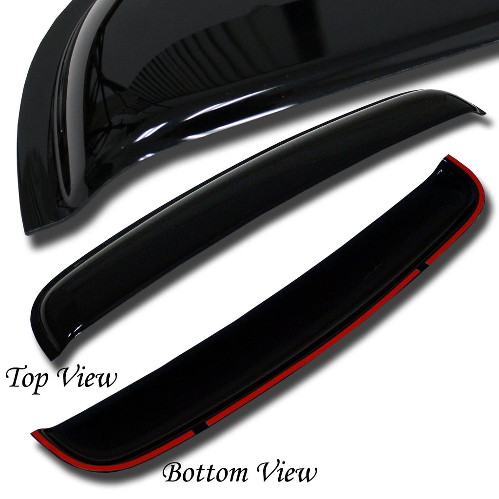 Outside Mount Window Visor Deflector and Sunroof 5 Pcs Set U232251
