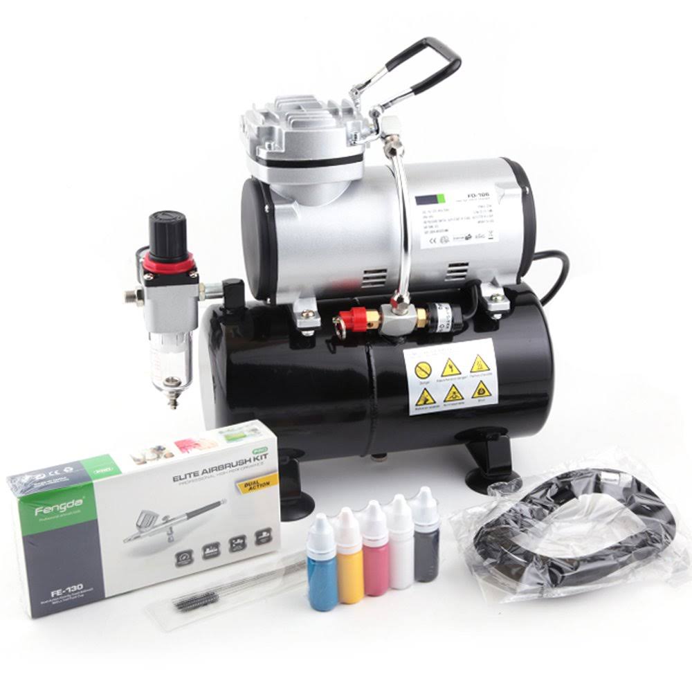 Airbrush Kit with Compressor and Accessories P587414