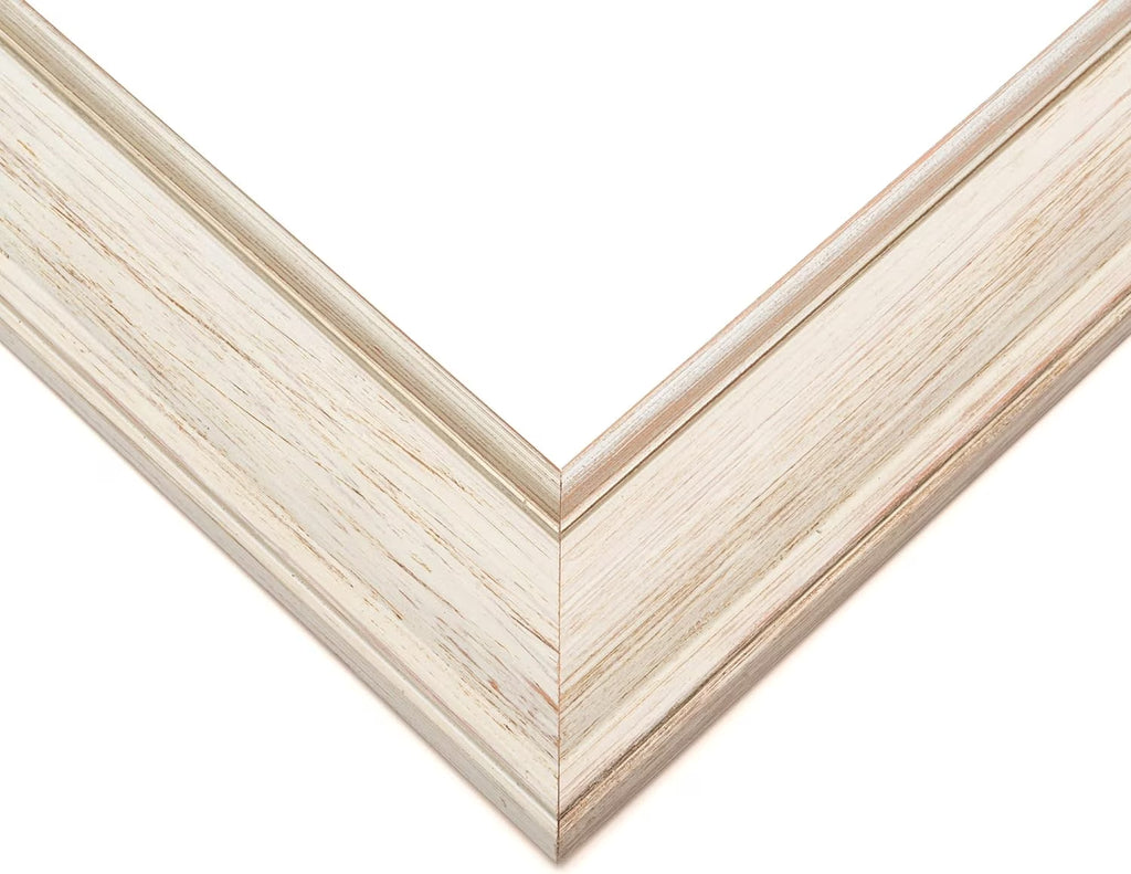 White Real Wood Picture Frame S80224