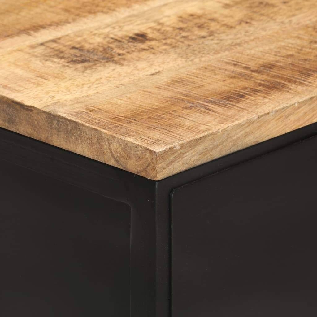 Solid Rough Mango Wood Sideboard T178916