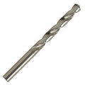 9.9mm 118° Solid Carbide Jobber Drill, Bright Finish, Right Hand Cut, Spiral Flute, 133mm OAL, Faceted Point R561838