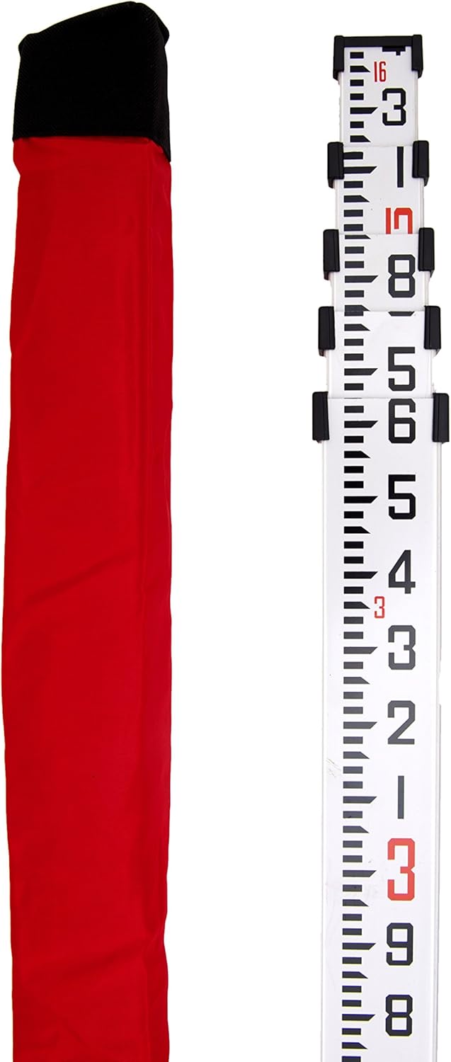Dual Side Aluminum Telescopic Rod with Carrying Case 16FT Pack of 2 T640148