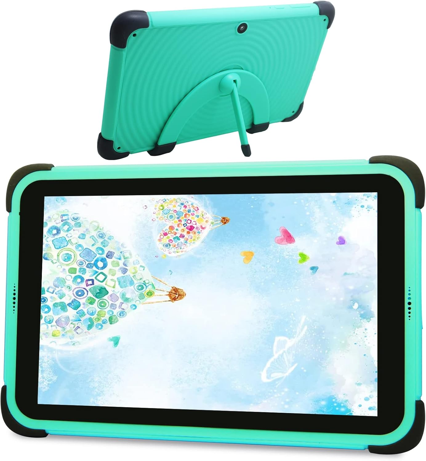 2 Pack Blue 8 Inch Android Tablet with 2GB RAM 32GB ROM IPS HD Display Dual Cameras V98539