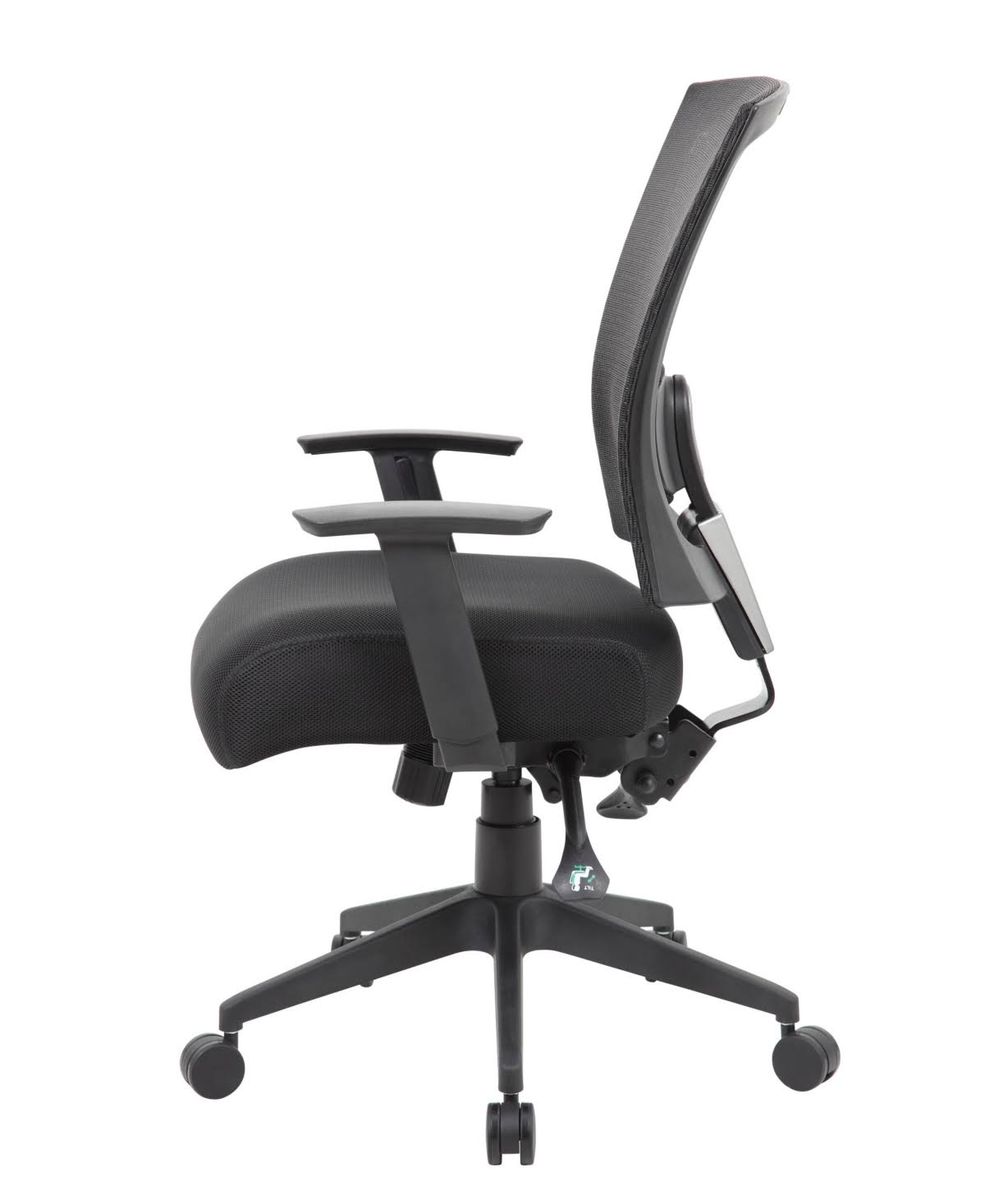 Black Mesh Back Task Chair with Seat Slider M302776