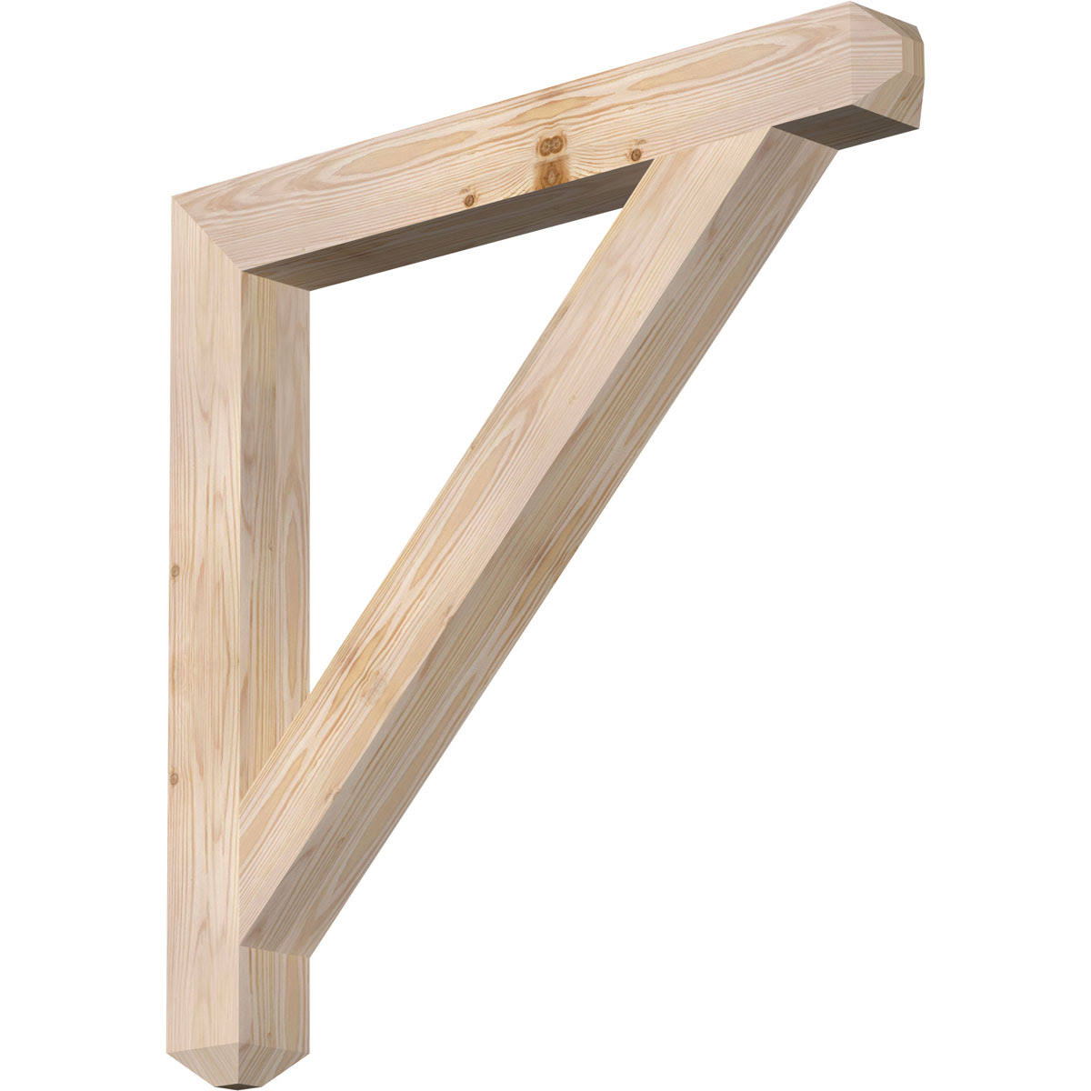 Traditional Craftsman Smooth Douglas Fir Bracket H443