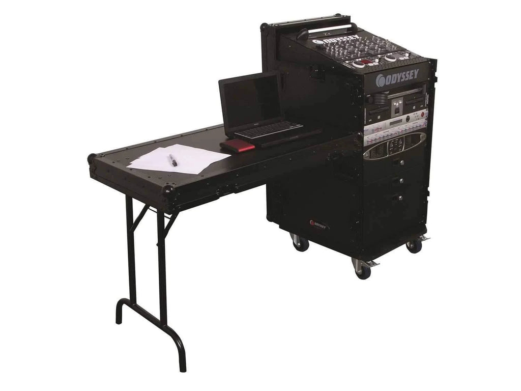 Black Label 11U x 16U Rack Case with Table J667322