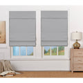 Light Grey Cordless Roman Shade V5197