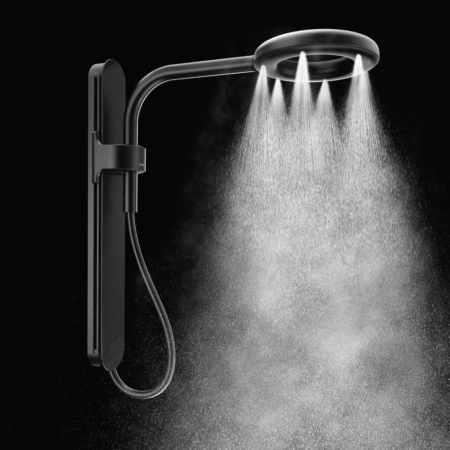 Chrome/White Rainshower Shower N799