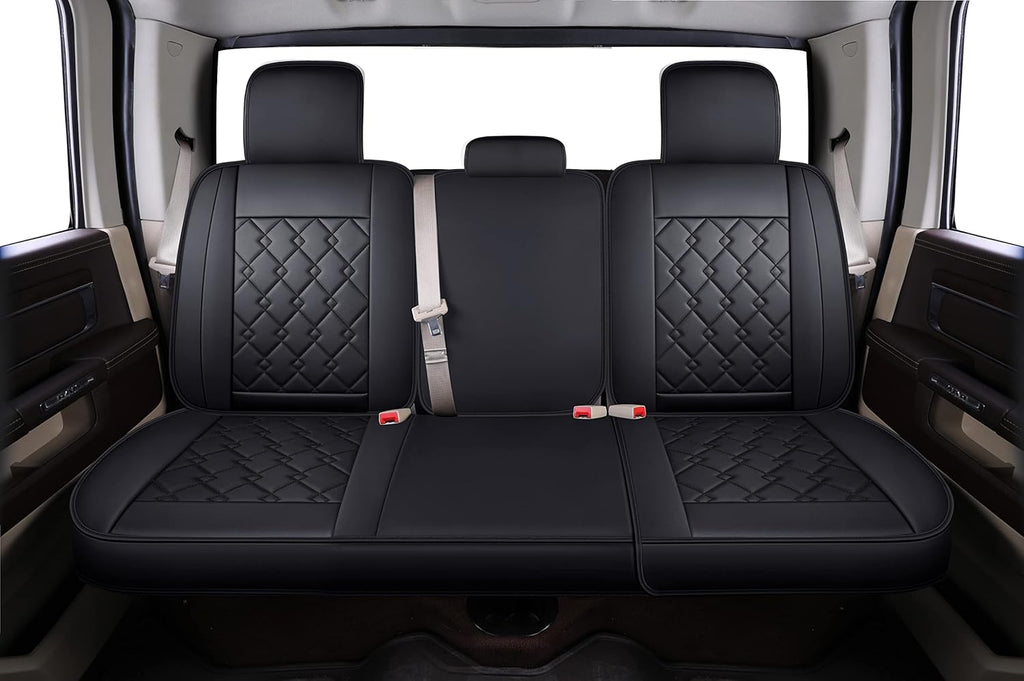 Black 2 pcs Ram Seat Covers A81935