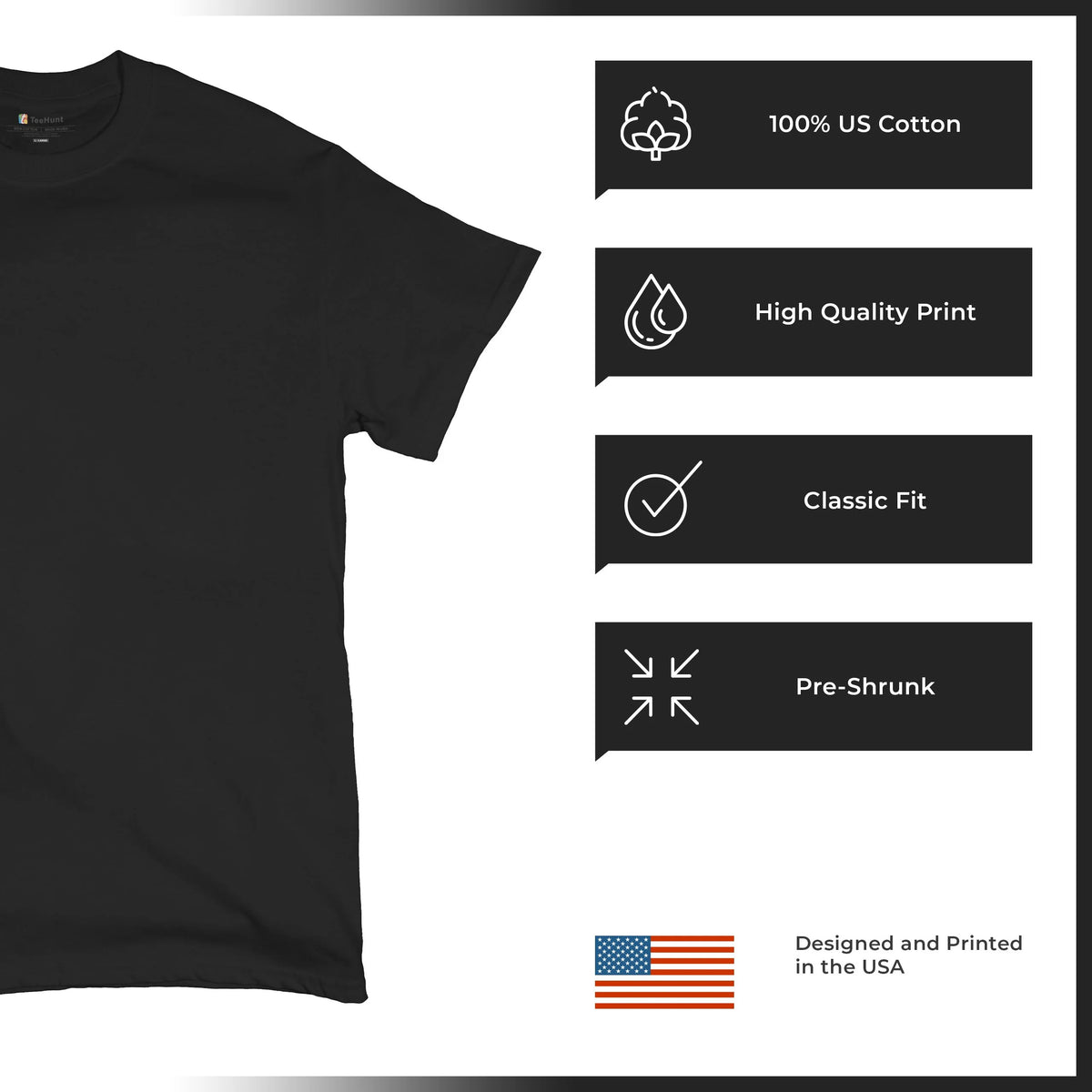 Black 3X-Large Novelty T-Shirt Q166052