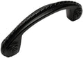 Flat Black Cabinet Hardware Handle Pull - 25 Pack Y2125