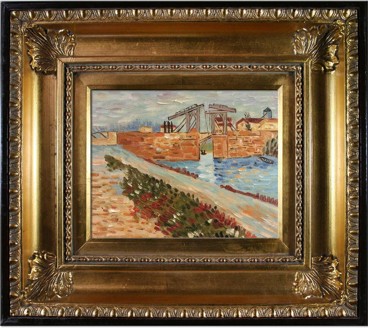 Gold Frame Van Gogh Painting T828