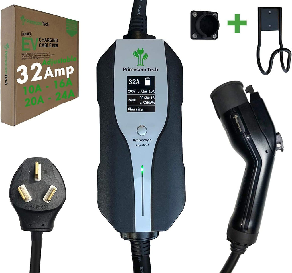 Level 2 Electric Vehicle Charger with 30Ft Cable D422