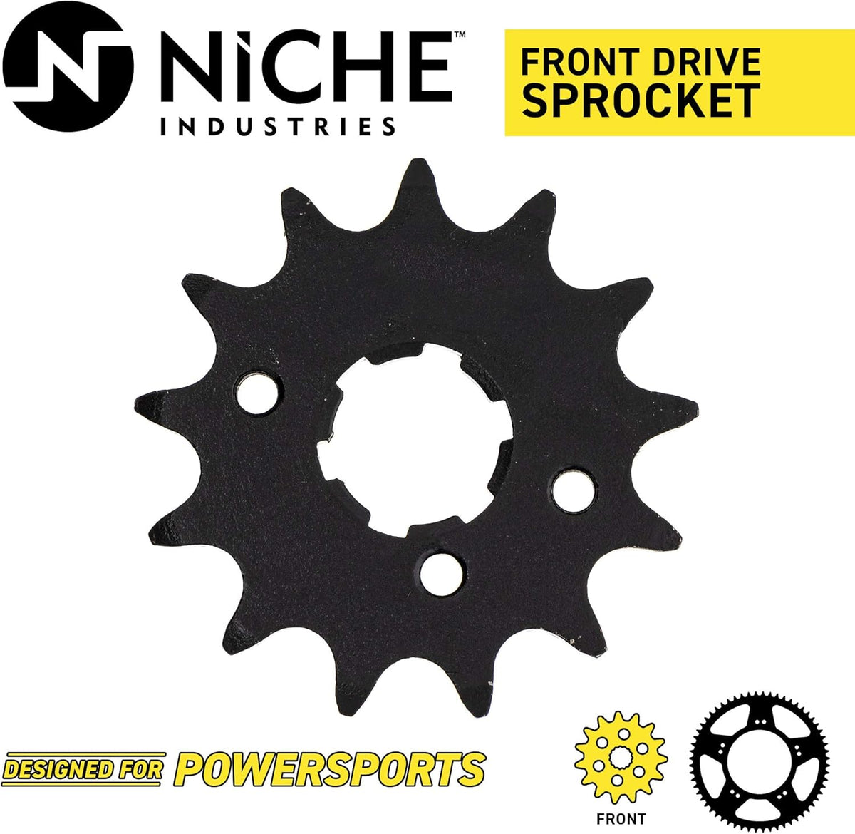 Drive Sprocket Chain Combo Front 13 Rear 40 Tooth 520NZ Standard 98 Links Pack of 2 P287