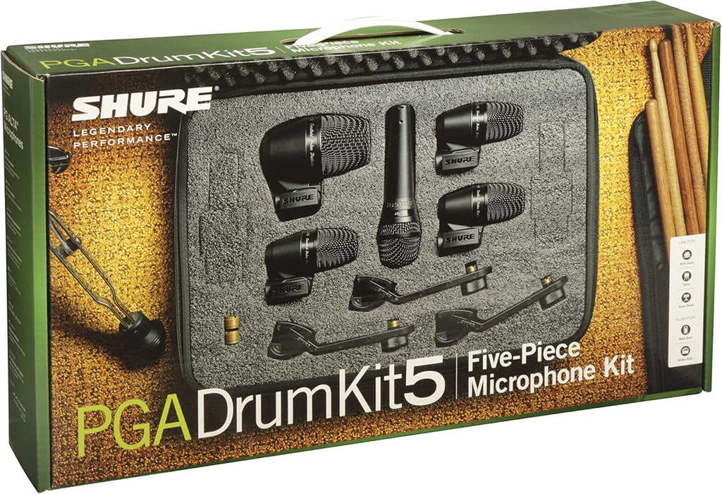 7-Piece Drum Mic Kit with XLR-XLR Cables and Case C29600
