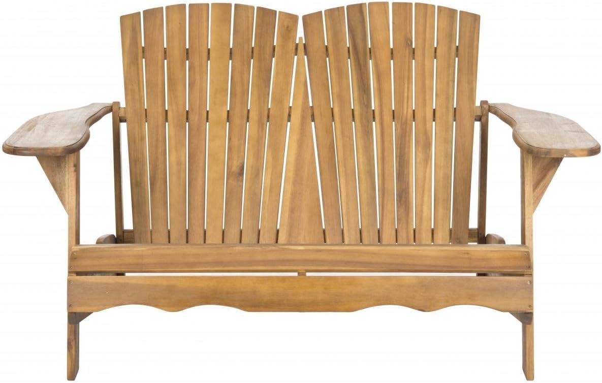 Natural Acacia Wood Bench W3958