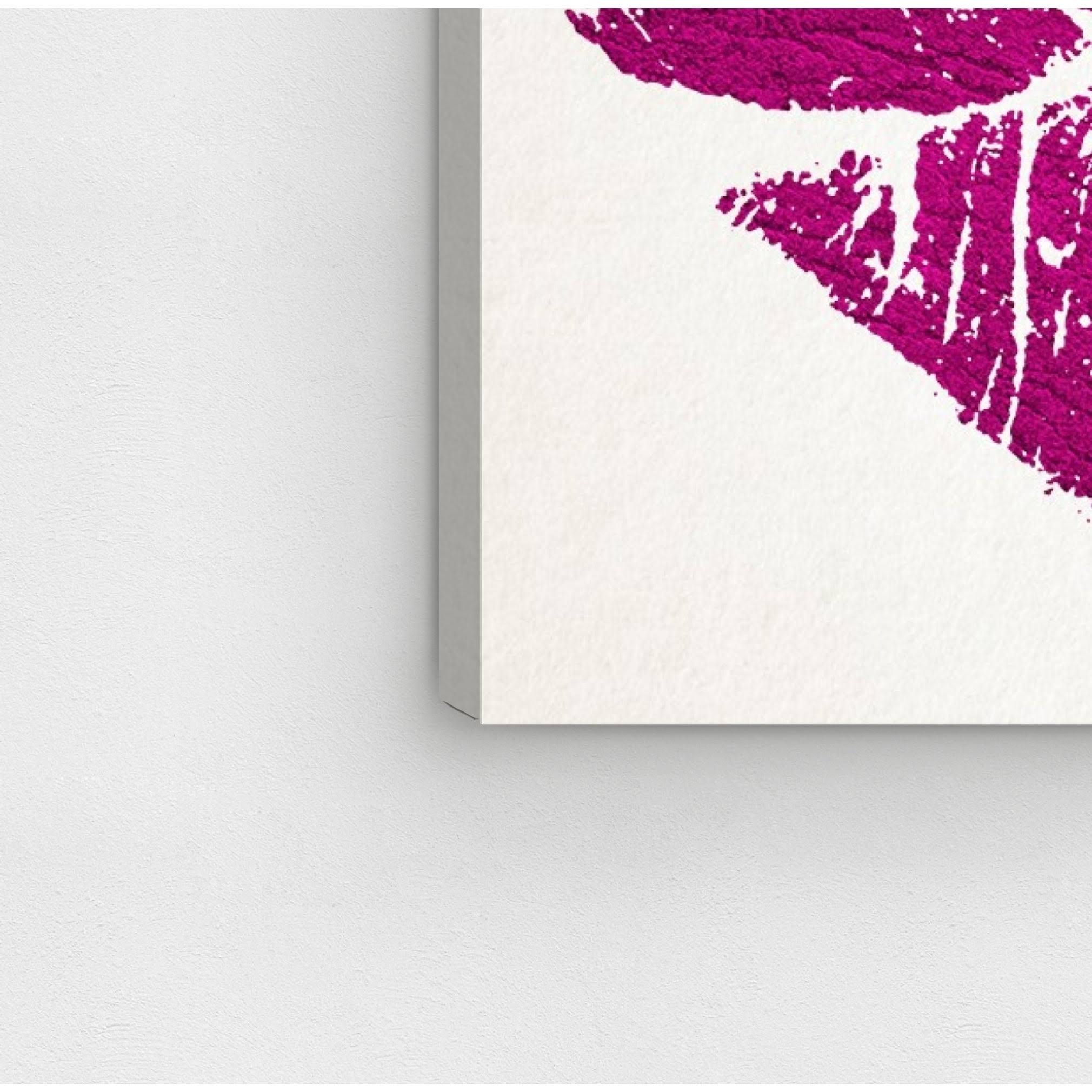 Pink Canvas Art D610043