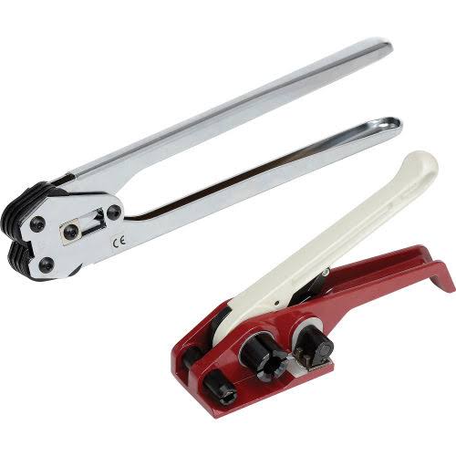 Polypropylene Strapping Kit 1/2x22 x 9,000& Coil with Tensioner, Sealer & Seals H134