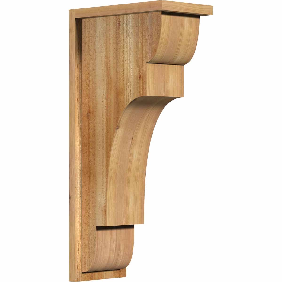 New Brighton Rough Sawn Corbel w/Backplate W115