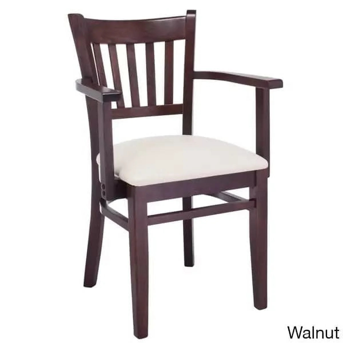 Natural and Black Beechwood Dining Arm Chair C103059